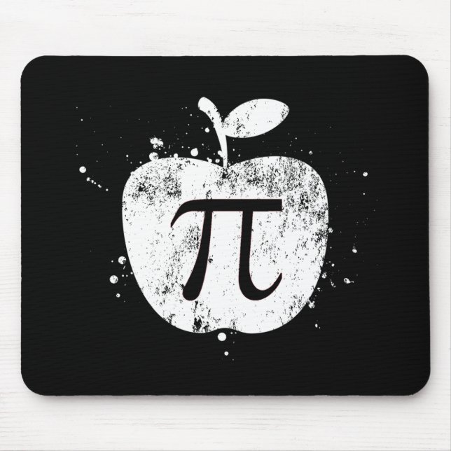 Pi  Apple Pie Funny Mouse Mat (Front)