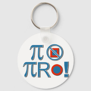 Pi Are Not Square! Key Ring