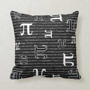 Pi are Square Cushion