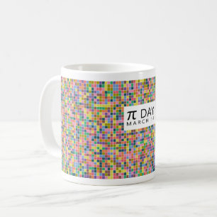 Pi art - Pi to the 3,141th decimal place Coffee Mug