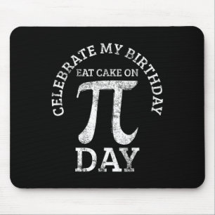 Pi Birthday Math Day Vintage  Mouse Mat