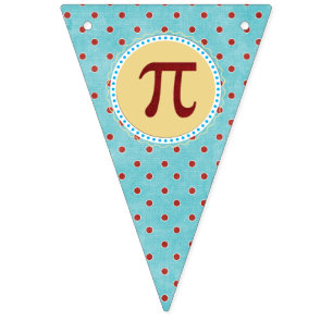 Pi Bunting Banner