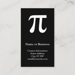Pi Business Card