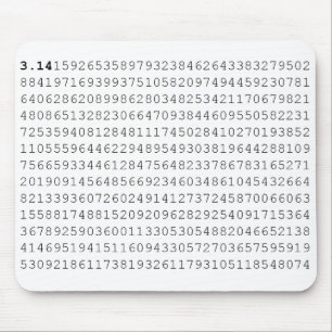 Pi Celebrate 3.14 Pi Day Mouse Mat