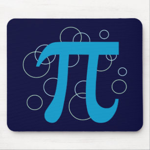 Pi Circles Mouse Mat