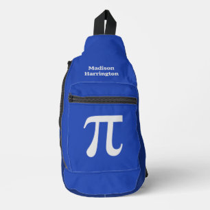 Pi custom name sling bag