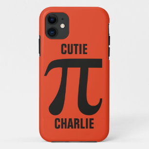 Pi / Cutie Pie custom text phone cases