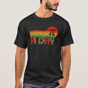 Pi Day 14 March Happy Pi Day Greek Symbol Math Tea T-Shirt