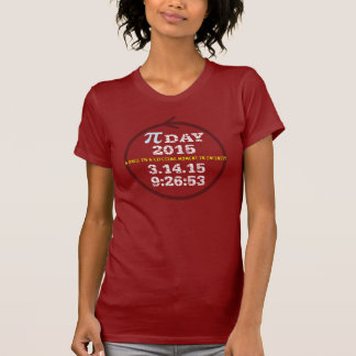 Pi Day 2015: A once-in-a-lifetime moment T-Shirt