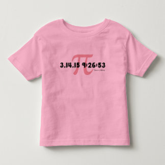 Pi Day 2015: Once in a lifetime. Toddler T-Shirt