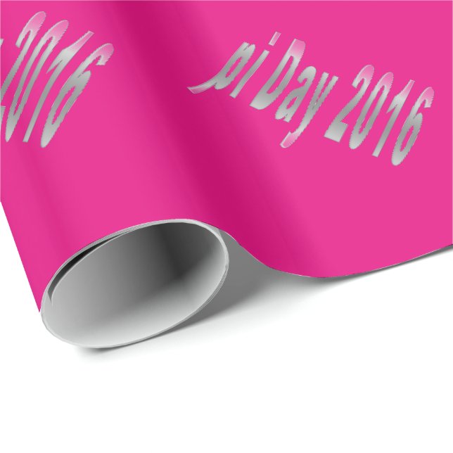 pi Day 2016 math love Wrapping Paper (Roll Corner)
