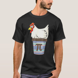 Pi Day 2022 Math Mathematics Chicken Pot Pie Outf T-Shirt