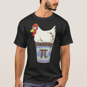 Pi Day 2022 Math Mathematics Chicken Pot Pie Outf T-Shirt