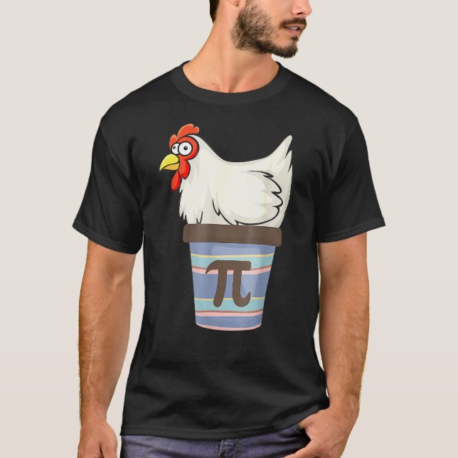 Pi Day 2022 Math  Mathematics Chicken Pot Pie Outf T-Shirt (Front)