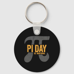 Pi Day 2025 Funny Math Teacher Kids 3.14 Inspire P Key Ring