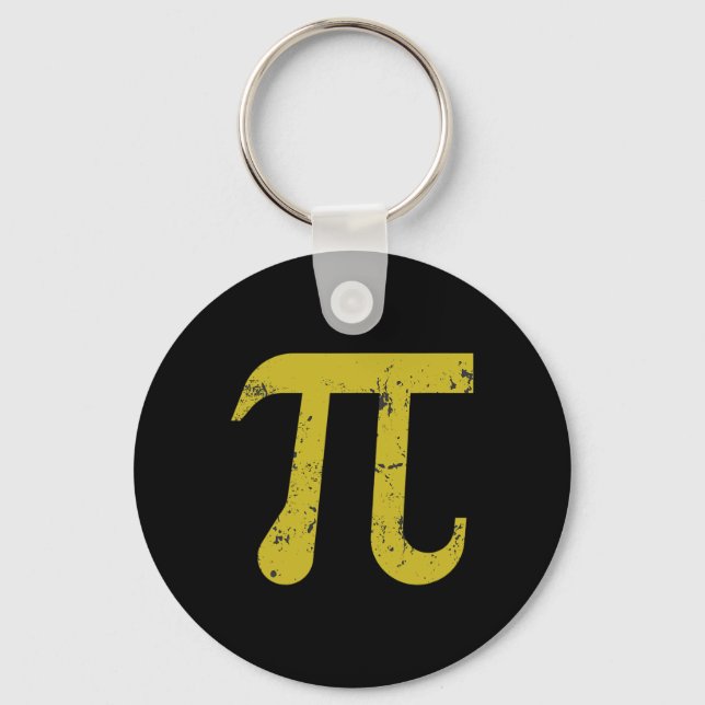 Pi Day 2025 Pi Symbol  Key Ring (Front)