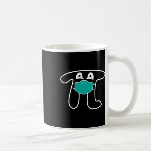 Pi Day 2025 Pi Wearing Mask Math Shirt For Teacher Coffee Mug