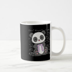 Pi Day 3.14159 Algebra Mathematic Anime Panda Bear Coffee Mug