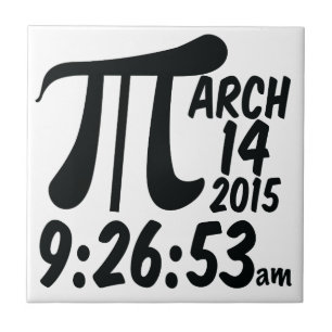 Pi Day 3/14/15 Tile