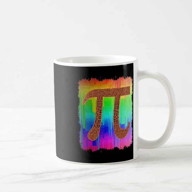 Pi Day 3.14 March 14th Cool Funny Nerd Math Geek R Coffee Mug (Right)