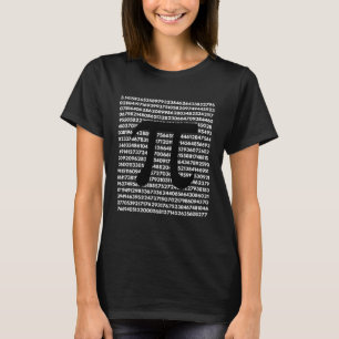 Pi Day  3 14 Pi  3 14159 Trigonometry Math Teacher T-Shirt