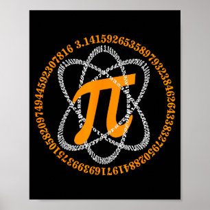 Pi Day 3,14 Pi Number Symbol Math Science Gift _1 Poster