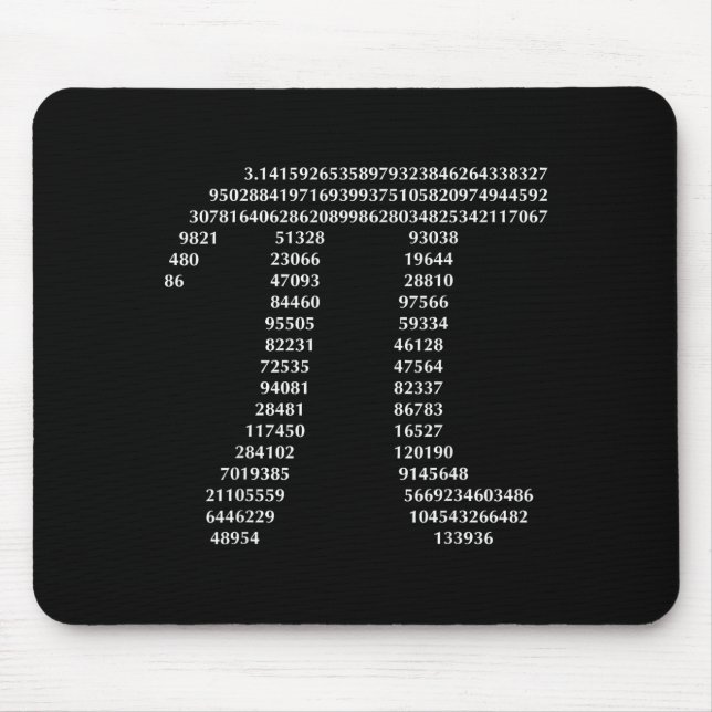 Pi Day 3,14 Pi Number Symbol Math Science Gift  Mouse Mat (Front)