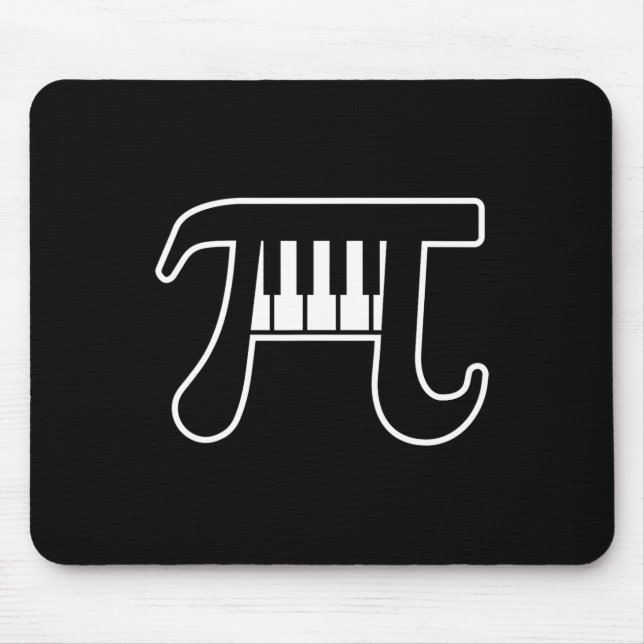 Pi Day 3.14 Piano Funny Pi Day 3.14 Math  Mouse Mat (Front)