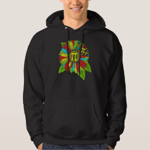 Pi Day 3 14 Sunflower Symbol Math Geek Nerd Teache Hoodie
