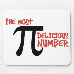 Pi Day 3.14 - The Most Delicious Number Mouse Mat