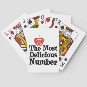 Pi Day 3.14 - The Most Delicious Number Playing Cards