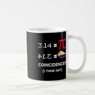 Pi Day 3.15 Pi Symbol Science And Math Teacher Gif Coffee Mug