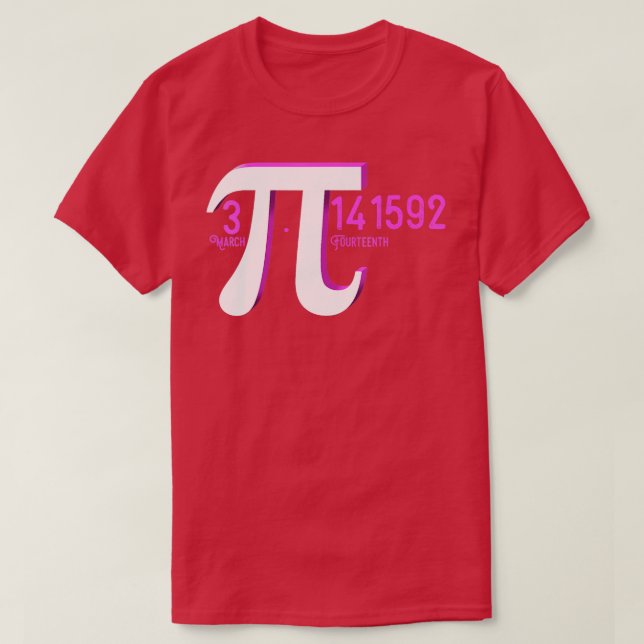Pi Day 3  T-Shirt (Design Front)
