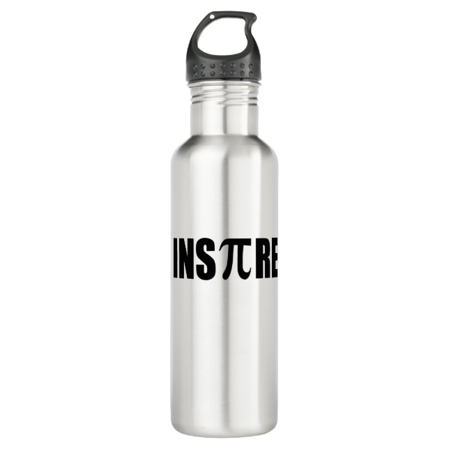 Pi Day 710 Ml Water Bottle (Front)