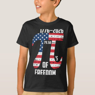 Pi Day American Flag Patriotic Math Nerd Geek 314 T-Shirt