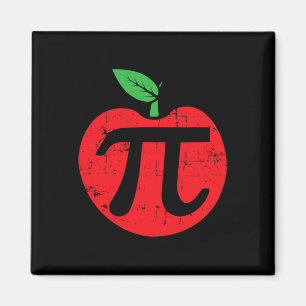 Pi Day Apple Pie Pun 3.14 Cute Math Lover Teacher Magnet
