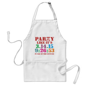 Pi day apron ultimate 2015 3.14.15 9:26:53 BBQ