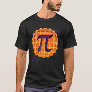 Pi Day Blueberry Pie Math Teacher T-Shirt