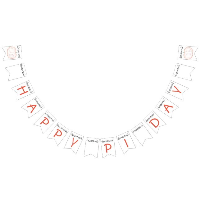 Pi Day Bunting (All)