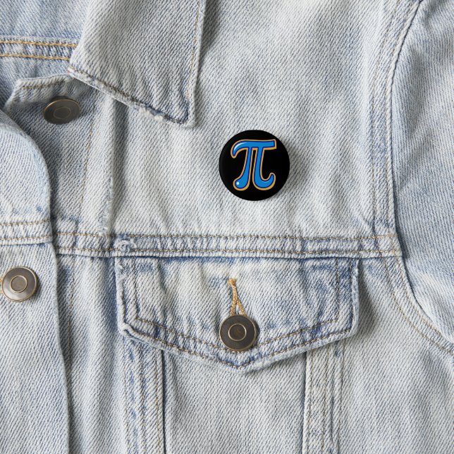 Pi Day Button – Fun & Quirky Math Lover (In Situ)