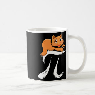 Pi Day Cat Kitten March 14 Math Mathematics Coffee Mug