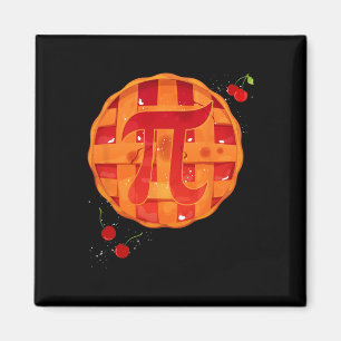 Pi Day Cherry Pie Math Teacher Funny Thanksgiving  Magnet