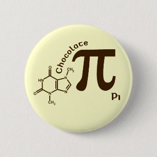 Pi Day Chocolate Pi Button