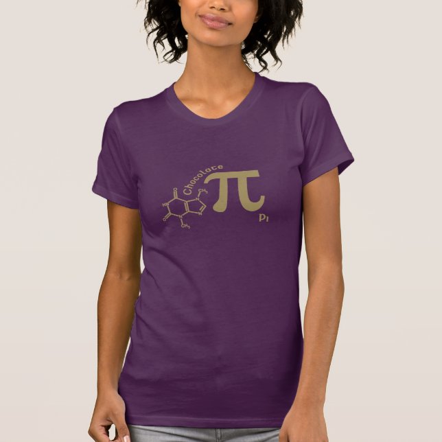 Pi Day Chocolate Pi Shirt (Front)