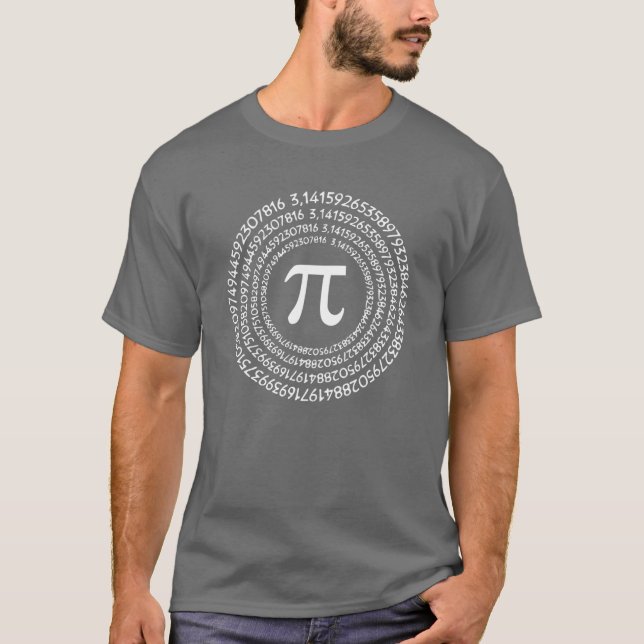 Pi Day Circle Symbol 3.14 Digits Of Pi Math T-Shirt (Front)