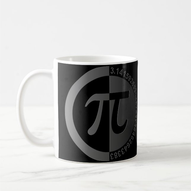 Pi Day Coffee Mug (Left)
