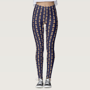 Pi Day Dog With Pi Symbol   Happy Pi Day Leggings