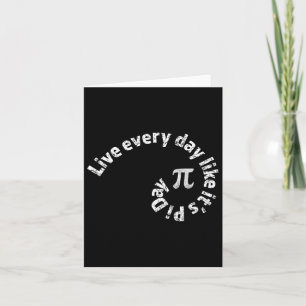Pi Day Every Day Math Calculus Golden Geometry Rat Card