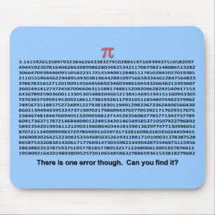 Pi Day FUN Mouse Mat