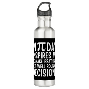 Pi Day Funny 710 Ml Water Bottle